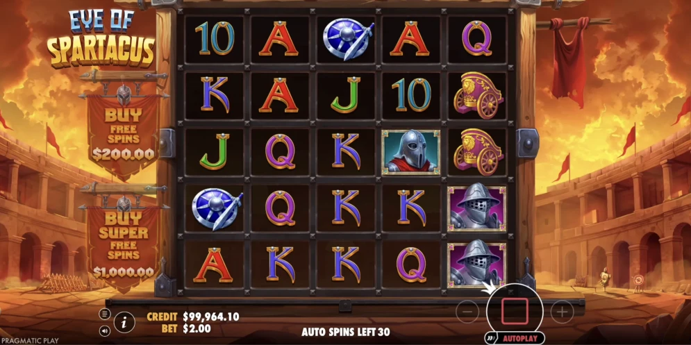Eye of Spartacus Slot