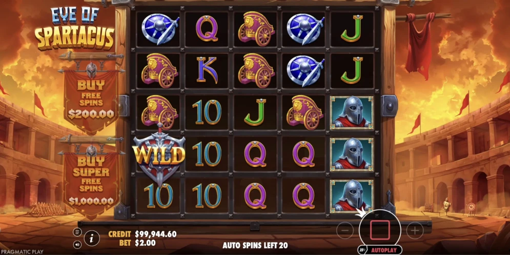 Eye of Spartacus Slot