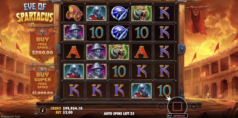 Eye of Spartacus Slot