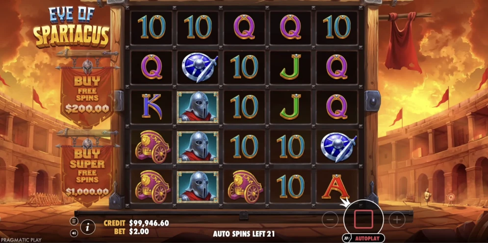 Eye of Spartacus Slot